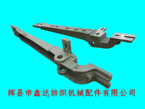 織布機(jī)打緯機(jī)構(gòu)換梭側(cè)筘座腳K2左右手框腿